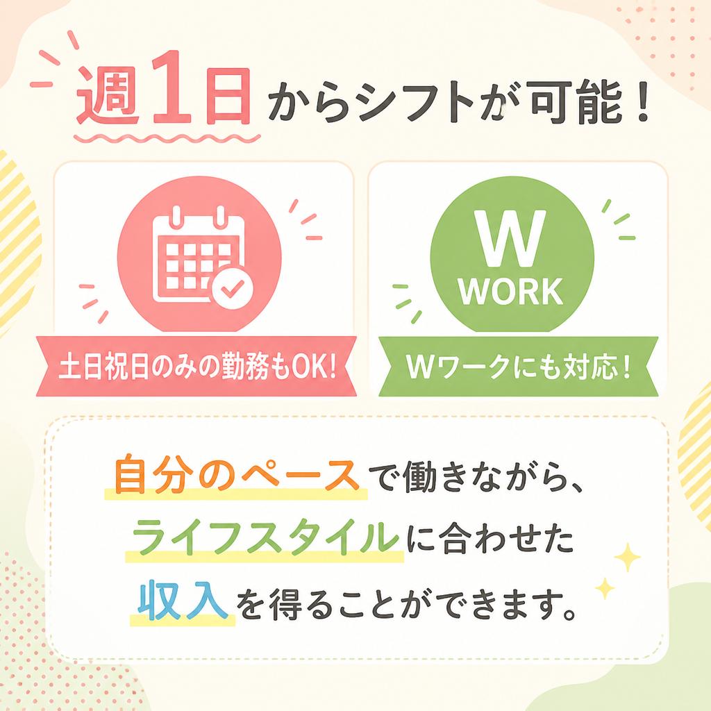 働きやすいシフト制度