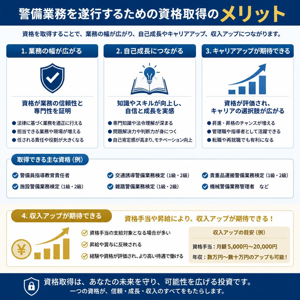 資格取得のメリットとは？