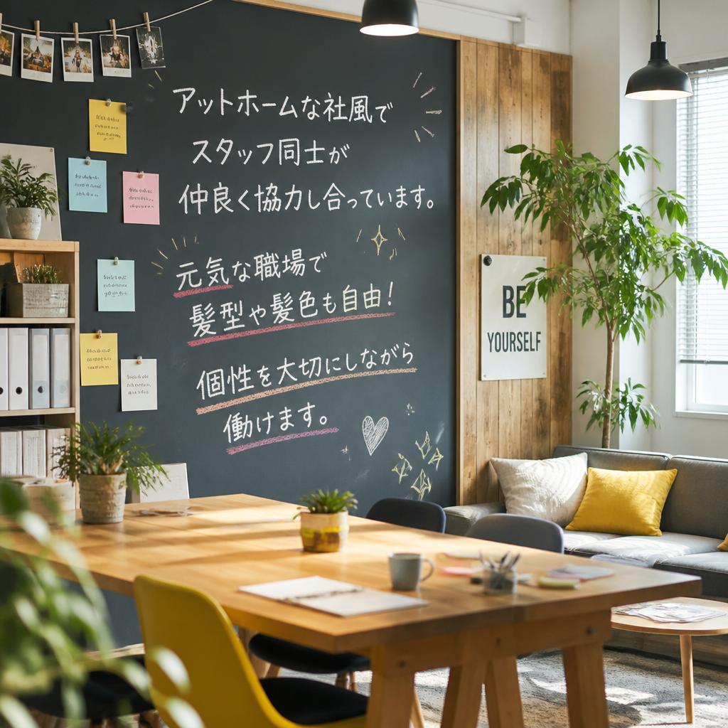 心温まる職場環境